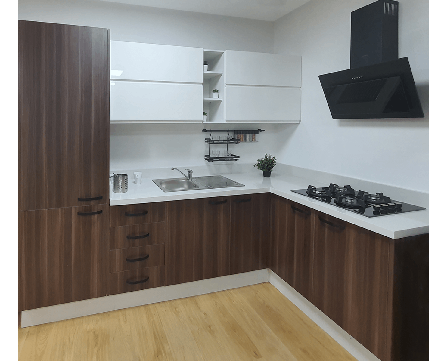 Cuisine Blanc lux & Wenge