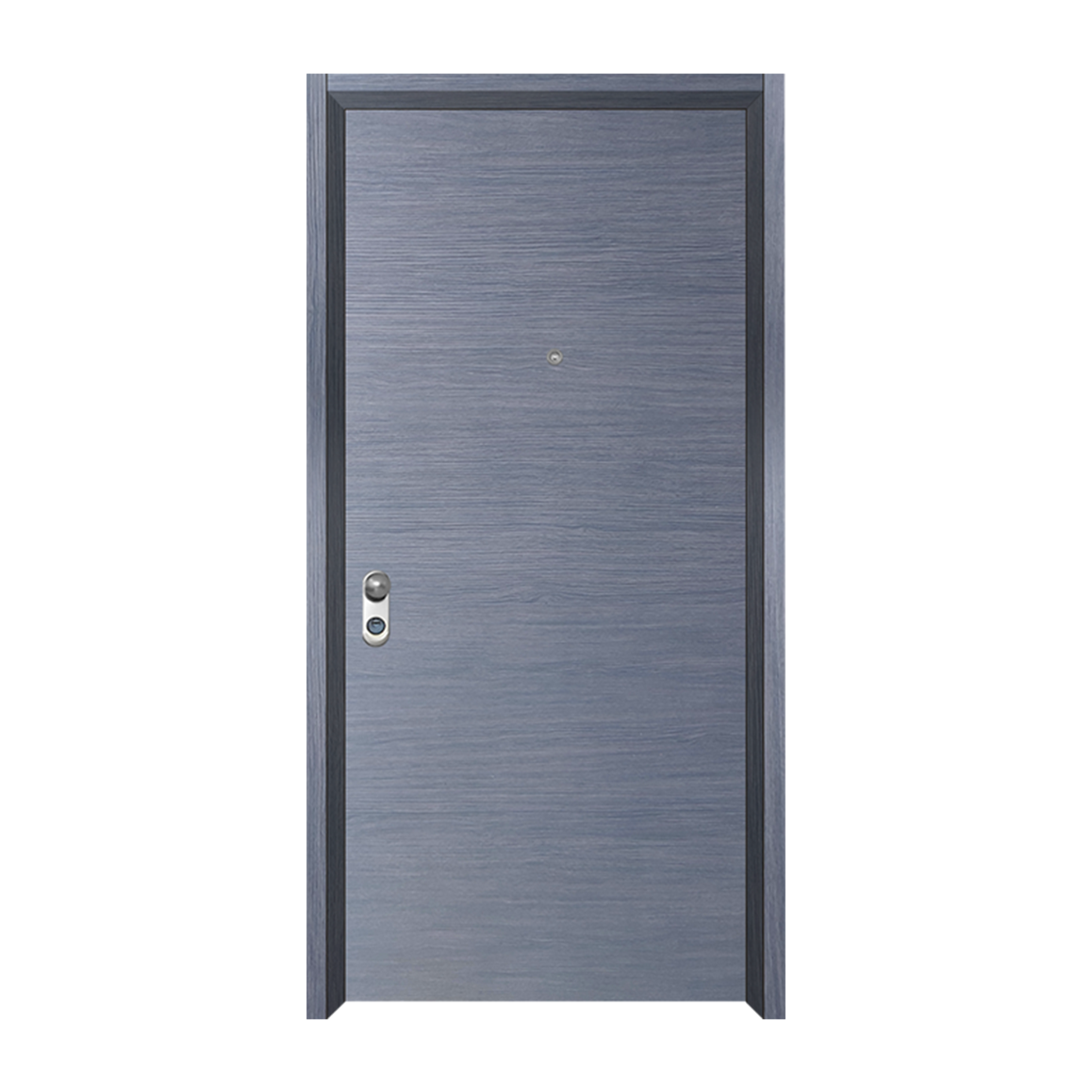Porte Blindée Gris Melingué
